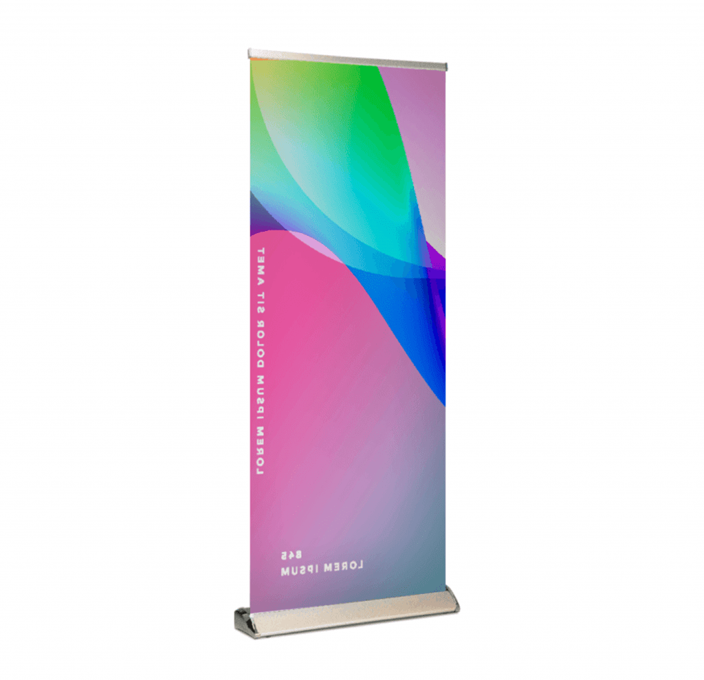 Single Sided Pull Up Banners - NazPrint.com