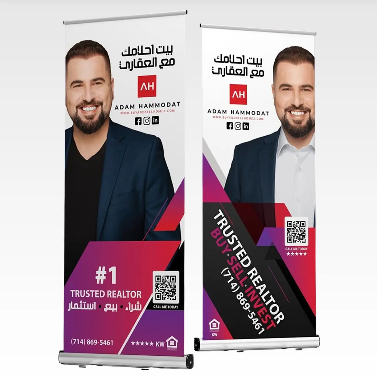 Custom Roll Up Banners